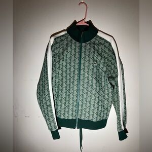 Lacoste green monogram track suit fulll